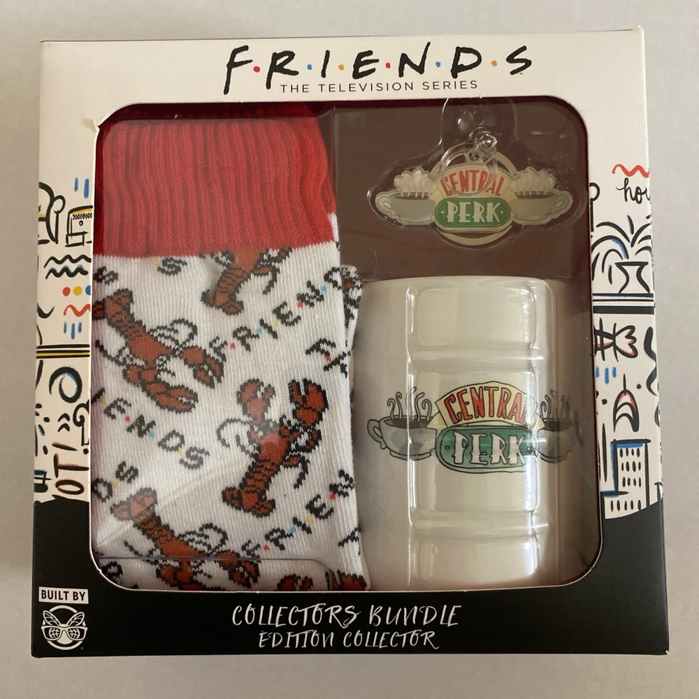 Warner Bros. Friends Red and White Collector's Bundle